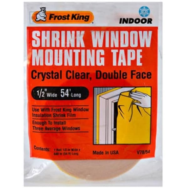 Thermwell Products Thermwell V78-54H Insulation Mounting Tape - 0.5 in. x 54 ft. 592686 - main